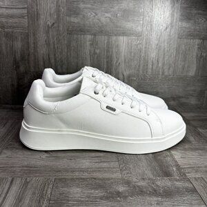 Aldo Serino Men's size 13 Tripe White Casual Shoes